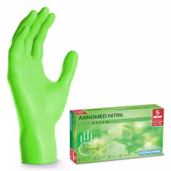 ARNOMED Nitril Lime Green Einmalhandschuhe