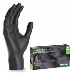 ARNOMED Nitril Midnight Black Einmalhandschuh