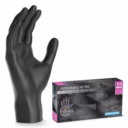 ARNOMED Nitril Midnight Black Einmalhandschuh