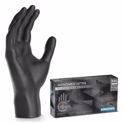 ARNOMED Nitril Midnight Black Einmalhandschuh