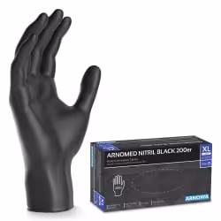 ARNOMED Nitril Midnight Black Einmalhandschuh