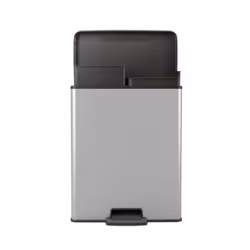 CURVER Mülleimer Küche DECO SLIM DUO mit Tretpedal