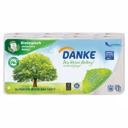 Danke Toilettenpapier