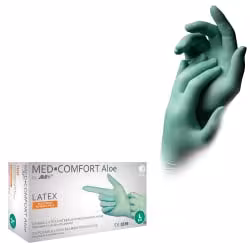MED-COMFORT Aloe Latexhandschuhe