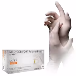 MED-COMFORT Polymer Plus Latexhandschuhe