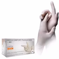 MED-COMFORT Premium Grip Latexhandschuhe