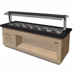SARO Heißes Buffet f.6x 1/1GN