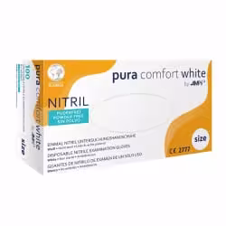 puracomfort white Nitrilhandschuhe