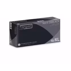 BINGOLD Nitril 35BLACK Einweghandschuhe