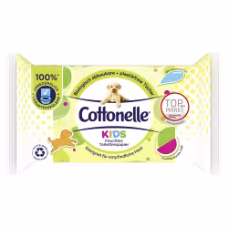 Cottonelle feuchtes Toilettenpapier Kids 1 Nachfüllpackung = 42 Stück