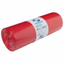 DEISS PREMIUM Müllsack 70 Liter rot