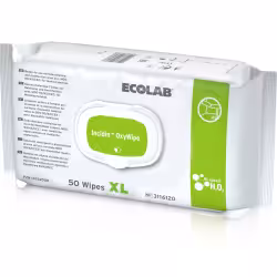 ECOLAB Incidin OxyWipe XL Reinigungs- und Desinfektionstücher 3116120