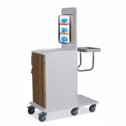 ETERNASOLID MULTICART Hygienewagen T12 mit festem Abfallsammler 92218-WA