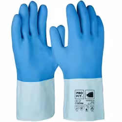 Fitzner Super Blue Latex-Chemikalienschutzhandschuh 6240-7