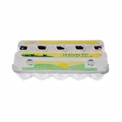 Funny 10er Eierverpackung Motiv "10 frische Eier" AG-427