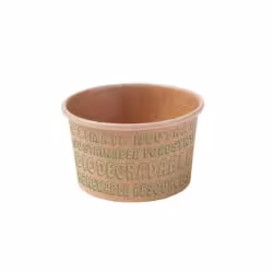 Greenbox Eisbecher EcoUp© ungebleichter Pappbecher