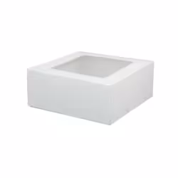 Greenbox Patisserie Boxen mit Sichtfenster