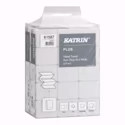 KATRIN Plus Z-Falz Falthandtücher Non Stop M Wide 160 Blatt 615870
