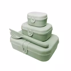 Koziol Lunchbox Set inkl. Besteck PASCAL READY