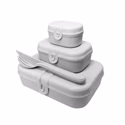 Koziol Lunchbox Set inkl. Besteck PASCAL READY
