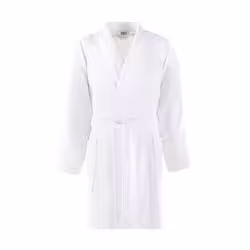 Linco Bademantel Kimono Baumwolle