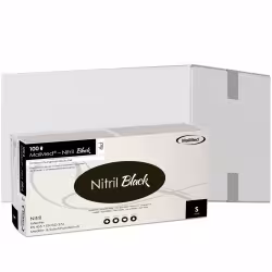 MaiMed Nitril Black Einmalhandschuhe