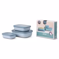Mepal Frischhaltedose Set cirqula rechteckig