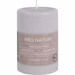 Müller Kerzen "PRO NATURE" Stearin Stumpenkerze
