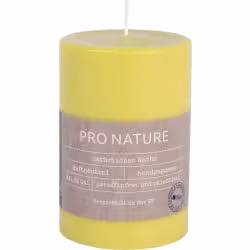 Müller Kerzen "PRO NATURE" Stearin Stumpenkerze