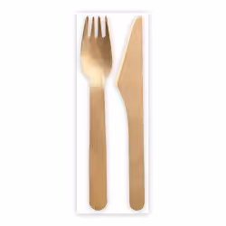 NATURESTAR Holzbesteck-Set Bio Double
