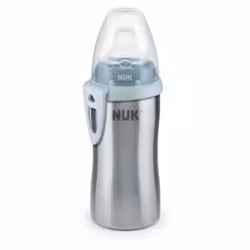 NUK Active Cup Edelstahl Trinkflasche 10.255.328