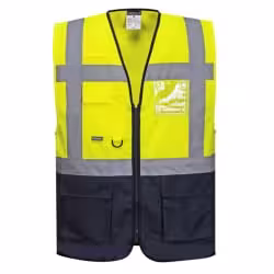 PORTWEST Warnweste Executive Warschau Kl. 1 C476