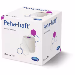 Peha-haft Fixierbinde 8 cm x 21 m gedehnt
