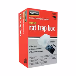 Pest-Stop Easy-Set Rat Trap Box Rattenfallen-Box PSESRTB