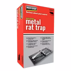 Pest-Stop Easy-Setting Metal Rat Trap Rattenfallen Metall PSESRT