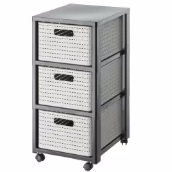 Rotho COUNTRY Tower 3 x A4 mit Rollen 1165490002