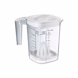 Rotho LOFT Back Messbecher mit Zitronenpresse