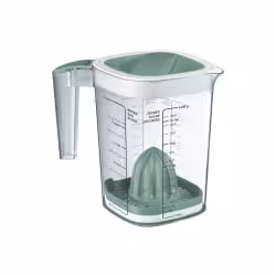 Rotho LOFT Back Messbecher mit Zitronenpresse