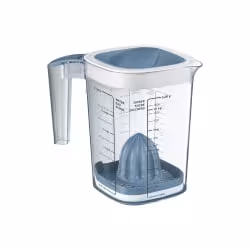 Rotho LOFT Back Messbecher mit Zitronenpresse