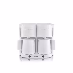 SEVERIN Filterkaffeemaschine DUO mit 2 Thermokannen