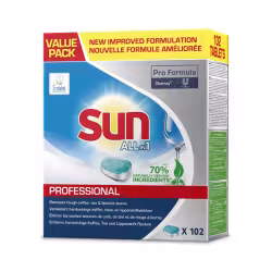SUN Professional Tablets All in 1 Spülmaschinen-Tabs 101102502
