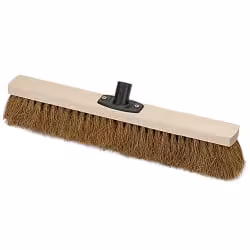 Saalbesen Naturkokos mit Power Stick Halter 00230493