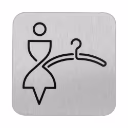 SanTRAL Hinweisschild Damenumkleide