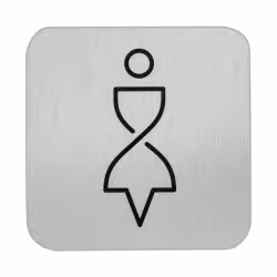 SanTRAL WC Schild Damen