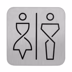 SanTRAL WC Schild Damen und Herren