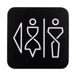 SanTRAL WC Schild Damen und Herren