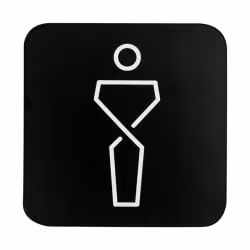 SanTRAL WC Schild Herren