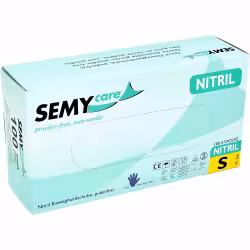 SemyCare Nitrilhandschuhe im Spenderkarton