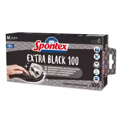 Spontex Extra Black Einmalhandschuhe