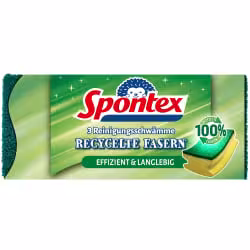 Spontex Recycelte Fasern Schwamm